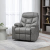 PU Leather Manual Recliner Chair, Recliner Armchair for Living Room