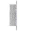 Modern LED Illuminated Bathroom Mirror Cabinet Wall Mounted with Sheft Storage