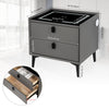 Smart Bedside Table with Light Phone Charging Modern Bedroom Furniture 2 Msngvta