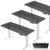Electric Standing Desk Frame Height Adjustable Low Noise Motor White/Black