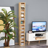 2 PCs 204 CDs Shelves Media Tower Rack Cube Bookcase Unit Storage Organizer Home