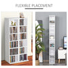 2 PCs 204 CDs Shelves Media Tower Rack Cube Bookcase Unit Storage Organizer Home