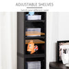 2 PCs 204 CDs Shelves Media Tower Rack Cube Bookcase Unit Storage Organizer Home