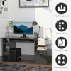Wood Computer Desk Laptop Workstation PC Table Drawer Shelf Office Home Business