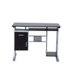 Computer Desk Workstation Table Sliding Keyboard Shelf Wood Drawer Office Home