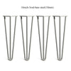 Hairpin Table Legs Set of 4 with 10mm Steel 2&3 Prong Furniture Table Desk Bench