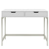 Industrial Computer Desk Dressing Table with 2 Drawers Workstation Home Office