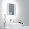 Modern LED Illuminated Bathroom Mirror Cabinet Wall Mounted with Sheft Storage