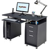 Computer Desk with Storage & A4 Filing Drawer Home Office - Piranha Emperor PC 2