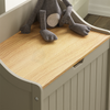 Wooden Toy Box Storage Ottoman Unit Kids Toys Childrens Nursery Bedroom Chest