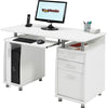 Computer Desk with Storage & A4 Filing Drawer Home Office - Piranha Emperor PC 2