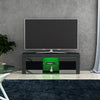 Eclipse LED TV Stand Cabinet Unit 2 Door MDF Matte Gloss Modern Entertainment