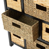 Storage Unit Wicker Basket Bathroom Hallway Chest of Drawers Tetbury Furniture