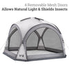 Dome Event Shelter Gazebo Outdoor Garden Camping Waterproof UV Extra Large