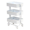Storage Display Rack with Wheels Doll House Scenery Shelf Bookshelf Oranments