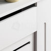 Radiator Cover White Modern Horizontal MDF Wood Grill Cabinet Shelf