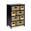 Storage Unit Wicker Basket Bathroom Hallway Chest of Drawers Tetbury Furniture