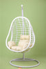 Outdoor Egg Chair Swing SET- Rattan Cocoon Swing Garden Seat COMPLETE