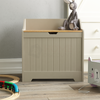 Wooden Toy Box Storage Ottoman Unit Kids Toys Childrens Nursery Bedroom Chest