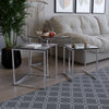 Nest of Tables High Gloss Set of 3 Nesting Coffee Side End Table Furniture