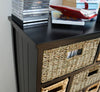 Storage Unit Wicker Basket Bathroom Hallway Chest of Drawers Tetbury Furniture