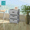 Fabric Chest of Drawers Cabinet Bedside Table Organiser Storage Unit 3/4 Drawer