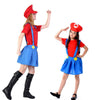 Super Mario Bros Unisex Adult & Kids Cosplay Fancy Dress Outfit Costume