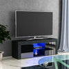 Eclipse LED TV Stand Cabinet Unit 2 Door MDF Matte Gloss Modern Entertainment
