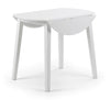 COAST WHITE/GREY DROPLEAF DINING TABLE & CHAIRS KITCHEN DINING ROOM FURNITURE