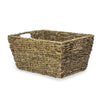 Natural Seagrass Storage Basket Woven Storage Basket Hamper and Gift Box M&W