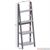 Ladder Shelving Unit Shelf Bookcase 4 5 Tier Display Storage Plant Stand Rack