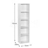Oxford 2 3 4 5 Tier Bookcase Cube Storage Shelf Display Wood Furniture Unit