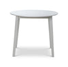 COAST WHITE/GREY DROPLEAF DINING TABLE & CHAIRS KITCHEN DINING ROOM FURNITURE