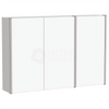 Tiano Bathroom Cabinet Double Triple Door Stainless Steel Mirror Wall Storage