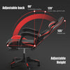 Gaming Chair For Adults Kids Racing Computer Office Swivel Adjustable Foot Rest
