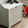 Wooden Toy Box Storage Ottoman Unit Kids Toys Childrens Nursery Bedroom Chest