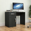 Hudson Compter Desk 1 Drawer 1 Door Laptop PC Table Home Office Workstation