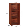 Oxford 2 3 4 5 Tier Bookcase Cube Storage Shelf Display Wood Furniture Unit