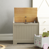Wooden Toy Box Storage Ottoman Unit Kids Toys Childrens Nursery Bedroom Chest