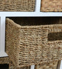 White Chest of Drawers Bathroom Hallway Basket Storage Wooden TETBURY furniture