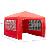 3x4m Sides Gazebo Marquee Tent Garden Party Waterproof Canopy Shelter Windbar