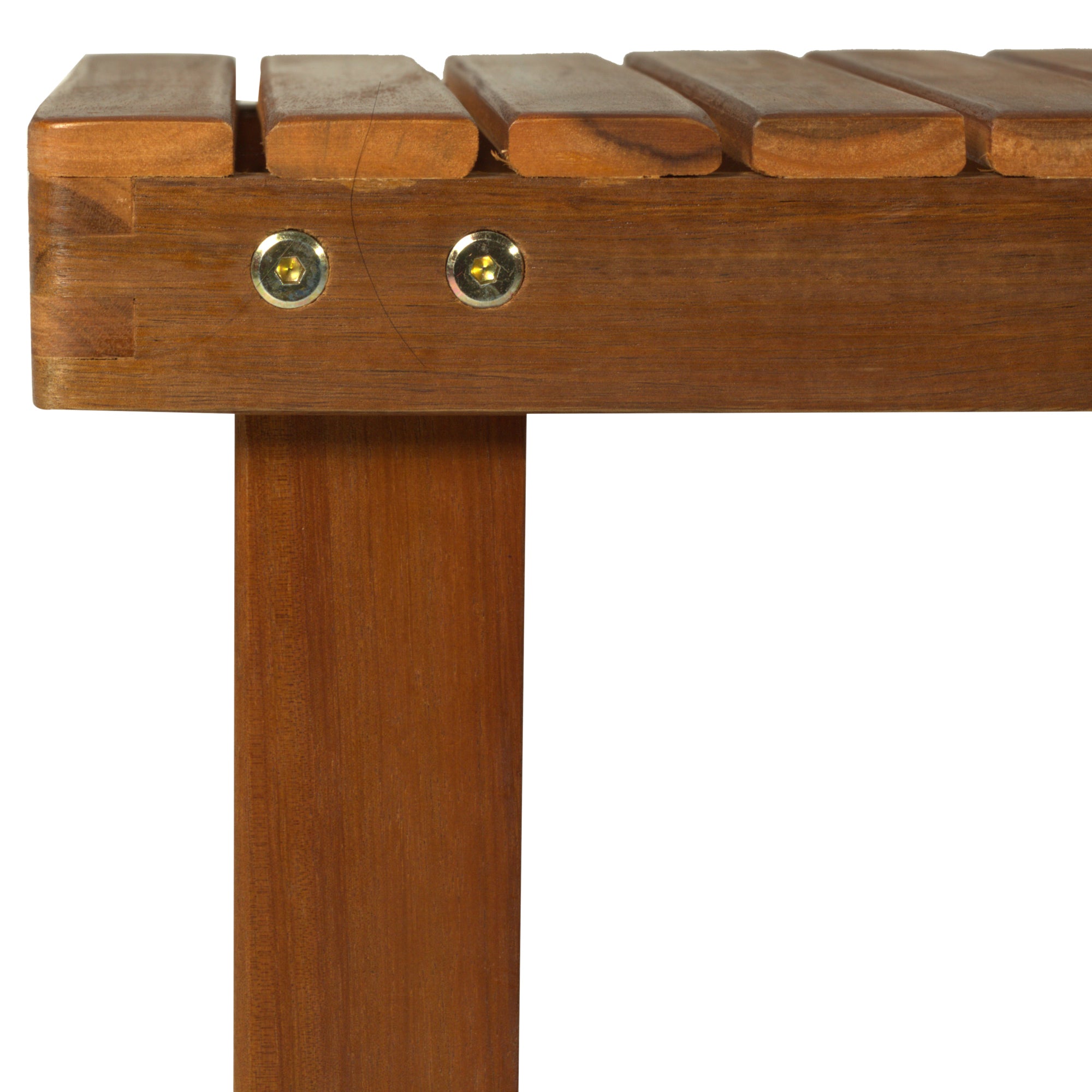 3-tier Shoe Rack Footstool Storage Shelf Organiser Acacia Wood Teak Colour