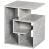 3-Tier Side End Table Open Shelves Storage Coffee Book Magazine Desk Living Room