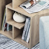 3-Tier Side End Table Open Shelves Storage Coffee Book Magazine Desk Living Room