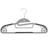 Non Slip Coat Clothes Hangers Strong Plastic Trouser Bar Dresses Slim Tie Suit
