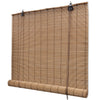 Roller Blind Bamboo Home Window Curtain Shade Cover Privacy Screen vidaXL