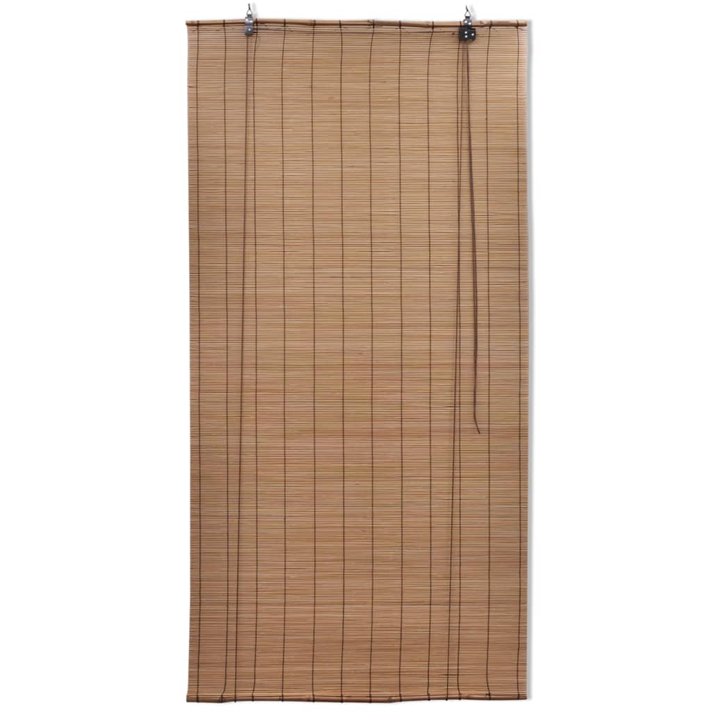Roller Blind Bamboo Home Window Curtain Shade Cover Privacy Screen vidaXL