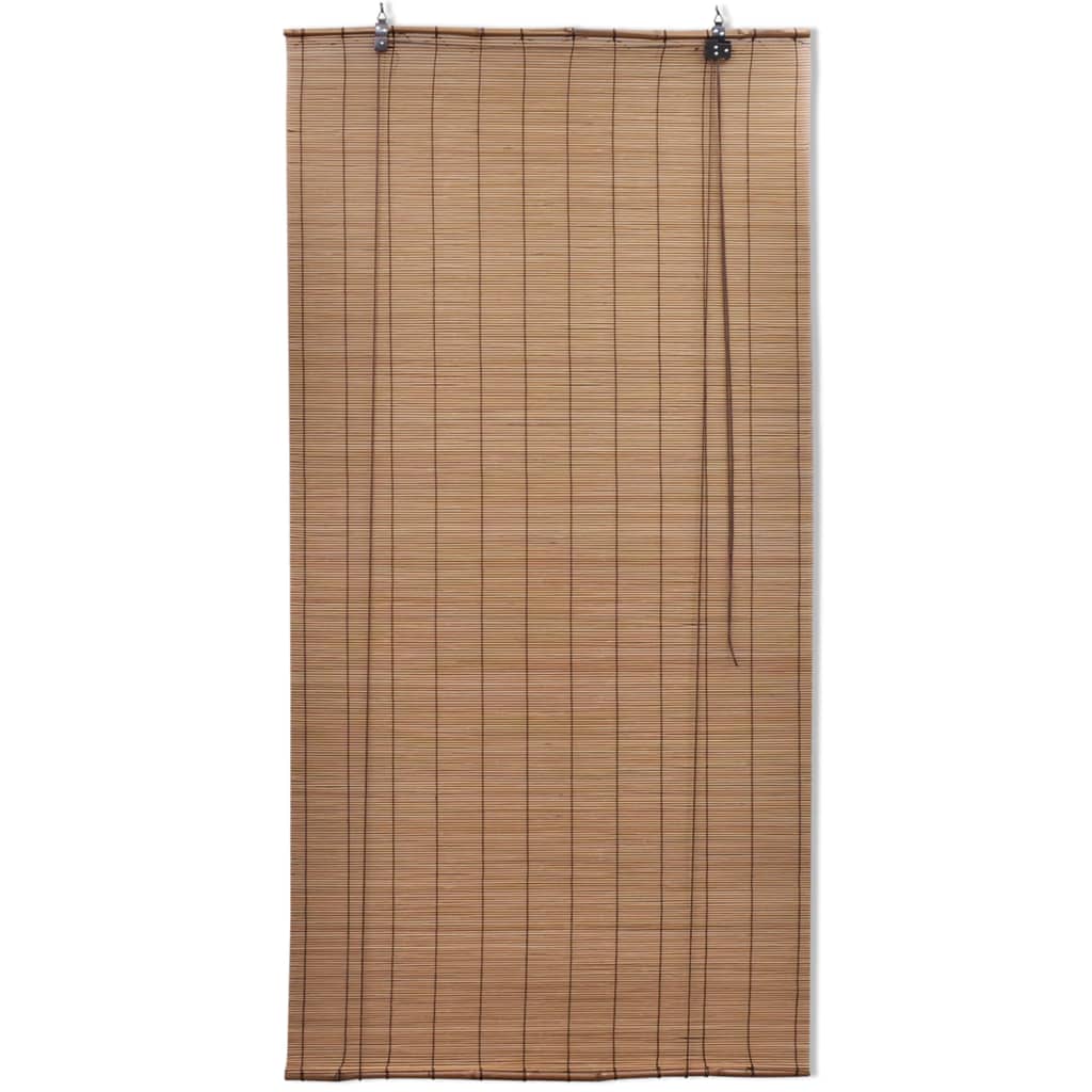 Roller Blind Bamboo Home Window Curtain Shade Cover Privacy Screen vidaXL