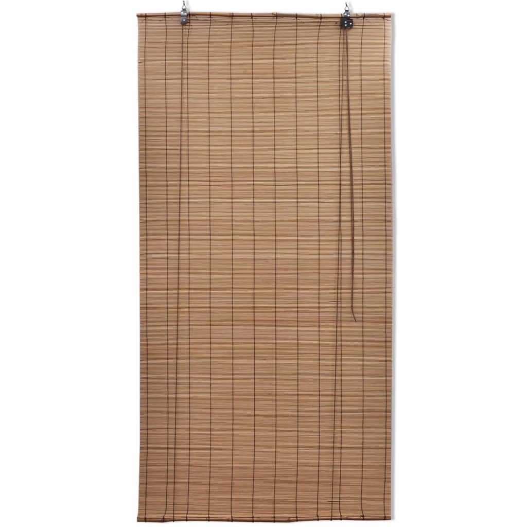 Roller Blind Bamboo Home Window Curtain Shade Cover Privacy Screen vidaXL