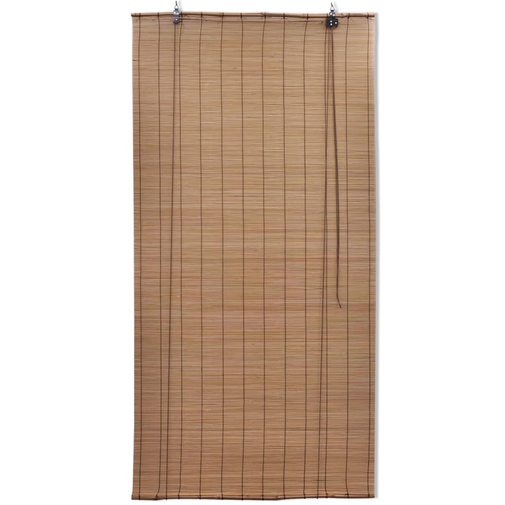 Roller Blind Bamboo Home Window Curtain Shade Cover Privacy Screen vidaXL